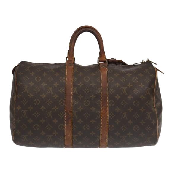 LOUIS VUITTON Monogram Keepall 45 Boston Bag M41428 - Picture 2 of 16